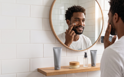 Como montar uma rotina de skincare masculino em 3 minutos